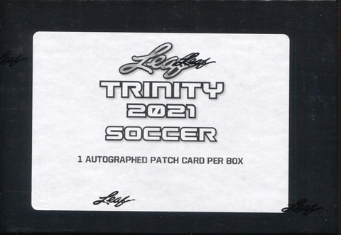 2021 Leaf Trinity Soccer Hobby, Box
