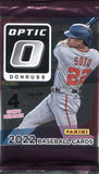 2022 Panini Donruss Optic Baseball Hobby, Pack