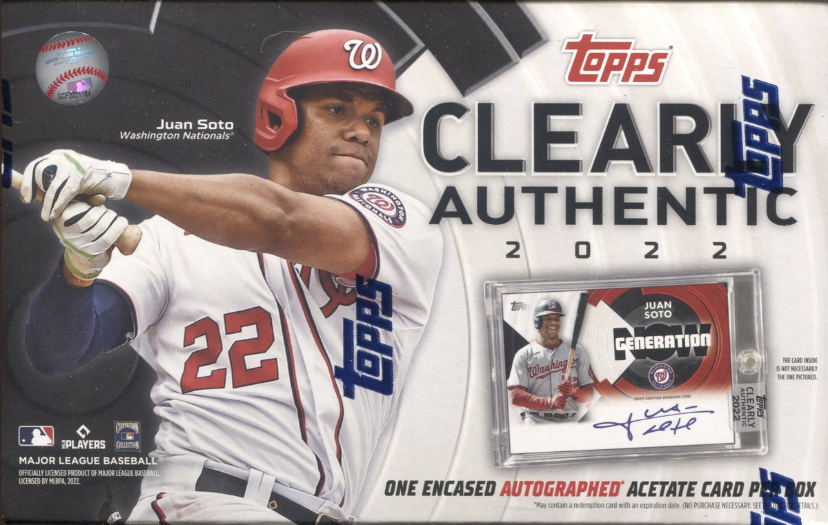 2021 Topps Clearly Authentic Baseball Hobby 20-Box Case with