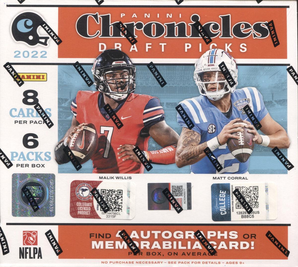 2022 Leaf Draft Football Hobby Blaster 20 Box Case