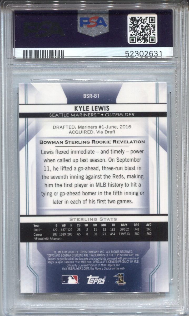 Kyle Lewis 2016 Bowman Rookie Card