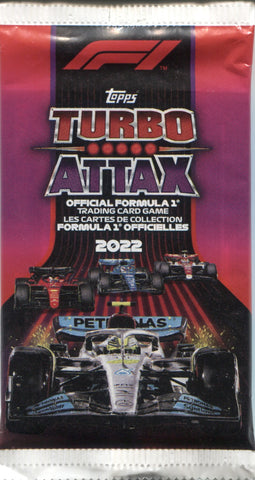 2022 Topps Formula 1 F1 Turbo Attax , Pack