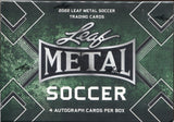 2022 Leaf Metal Soccer Hobby, Box