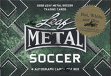 *LAST BOX* 2022 Leaf Metal Soccer Red, White, & Blue Hobby, Box