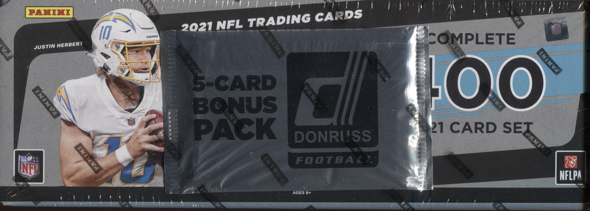 2021 Panini Donruss Factory Set Football Hobby - Legends Fan Shop