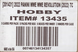 2022 Panini Revolution WWE Hobby, 16 Box Master Case