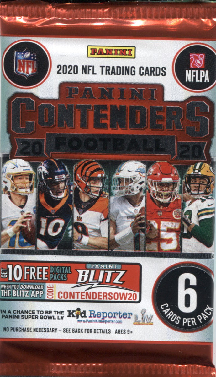 2020 Panini Prizm NFL Football Trading Cards Blaster Box- Feat