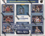 2021-22 Panini Contenders Hobby Basketball, Box