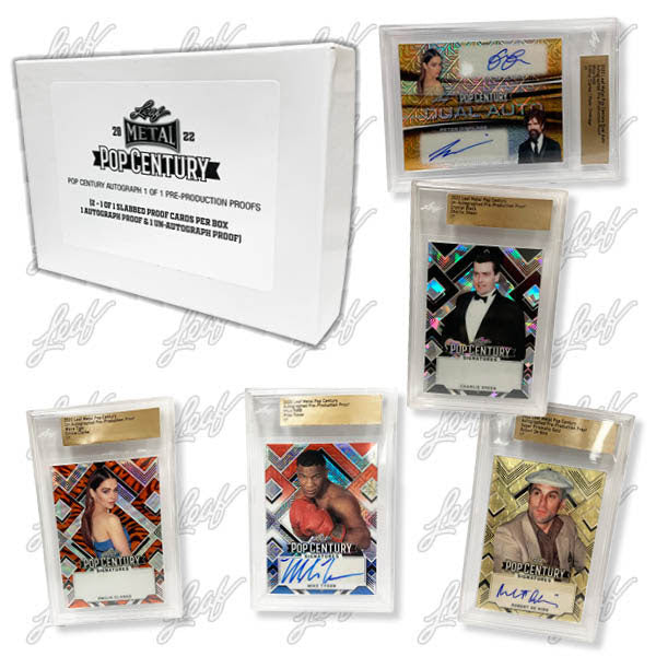 2022 Leaf l Pop Century 新品未開封ボックス 2022 Leaf Metal Pop Century Pre-Production Proofs Hobby, Box