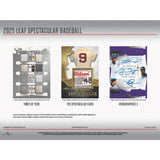 2025 Leaf Spectacular Baseball Hobby, Box *RELEASES 11/14*