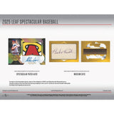 2025 Leaf Spectacular Baseball Hobby, 3 Box Case *RELEASES 11/14*