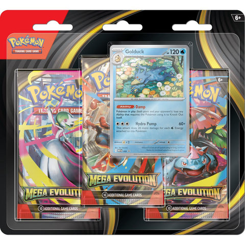 Pokemon Mega Evolution, 3 Blister Pack
