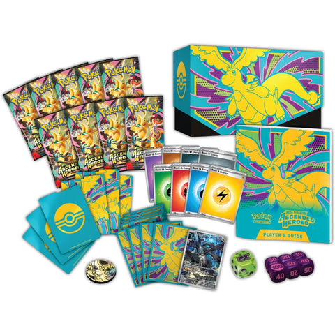 pokemon cards trainer box Pokemon Mega Evolution Ascended Heroes, Elite Trainer Box (ETB)