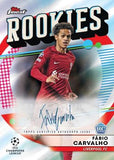 2022-23 Topps Finest UEFA Club Competitions Soccer Hobby, 8 Box Case