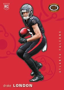 Atlanta Falcons 2022 Score HUDDLE UP Football Card