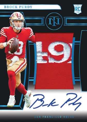 2021 Panini National Treasures Football 1st Off The Line Hobby Box