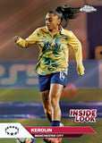 2024-25 Topps UEFA Women's Champions League Chrome Soccer Hobby, Pack *RELEASES 1/2*
