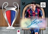 2024-25 Topps UEFA Club Competitions Museum Collection Soccer Hobby, Box