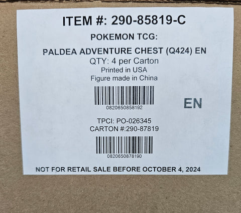 Pokemon Charizard EX Super Premium Collection, 4 Box Case