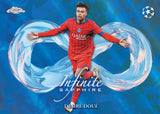 2025-26 Topps Chrome UEFA Club Competitions Soccer Sapphire Edition, 10 Box Case