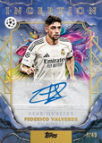 2025-26 Topps UEFA Club Competitions Inception Soccer Hobby, 8 Box Case