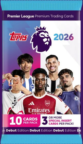 2025-26 Topps English Premier League EPL Soccer Hobby, Pack