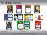 2025 Leaf Metal Authentics Hobby, Box *RELEASES 8/22*