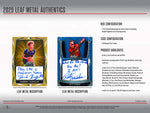 2025 Leaf Metal Authentics Hobby, Box *RELEASES 8/22*