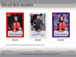 2025 Leaf Metal Halloween Hobby, Box *RELEASES 10/3*