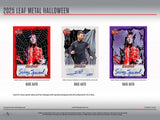 2025 Leaf Metal Halloween Hobby, Box *RELEASES 10/3*