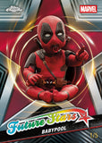 2025 Topps Chrome Marvel Deadpool Hobby, Box