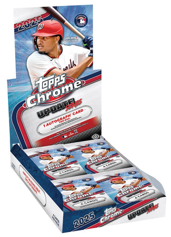 2025 Topps Chrome Update Series Baseball Hobby, Box *RELEASES 12/10*