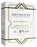2025 Topps Definitive Baseball Hobby, Box