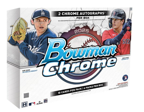2025 Bowman Chrome Baseball Hobby, Box *RELEASES 9/23*