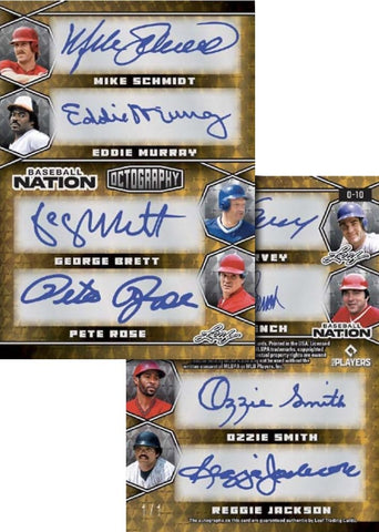 2025 Leaf Baseball Nation Hobby, 12 Box Case *RELEASES 9/10*