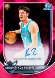 2025-26 Bowman Basketball Sapphire Edition, 10 Box Case