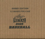 2025 Leaf Metal Baseball Hobby, 12 Box Case *RELEASES 8/1*