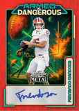 2026 Pro Set Metal Football Hobby, 10 Box Case