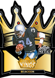 2026 Pro Set Metal Football Hobby, 10 Box Case