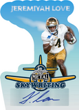 2026 Pro Set Metal Football Hobby, 10 Box Case