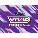 2025 Leaf Vivid Football Hobby, Box *RELEASES 10/1*