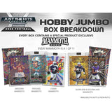 2026 Wild Card Alumination Just The Hits Football Hobby Jumbo, 20 Box Case