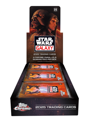 2025 Topps Star Wars Chrome Galaxy Hobby, Box *RELEASES 12/10*