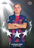 2025-26 Topps UEFA Women's Champions League Chrome Soccer Hobby, Pack *RELEASES 6/18*