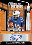 2025 Leaf Optichrome Football Jumbo, 8 Box Case *RELEASES 8/29*