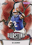2025 Leaf Vivid Football Hobby, Box *RELEASES 10/1*
