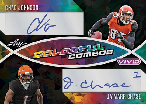 2025 Leaf Vivid Football Hobby, 12 Box Case *RELEASES 10/1*