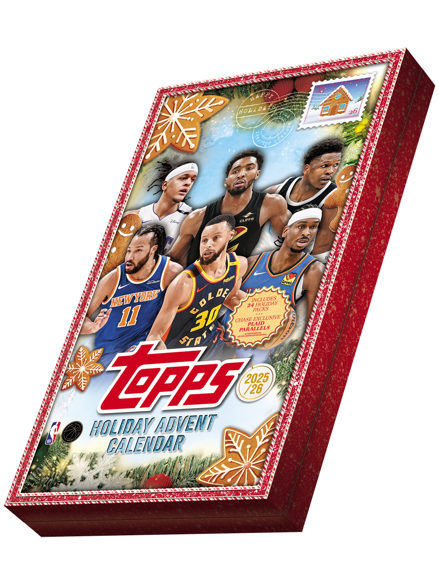 2025/26 Topps Holiday Basketball Countdown Calendar, Box *RELEASES 10/