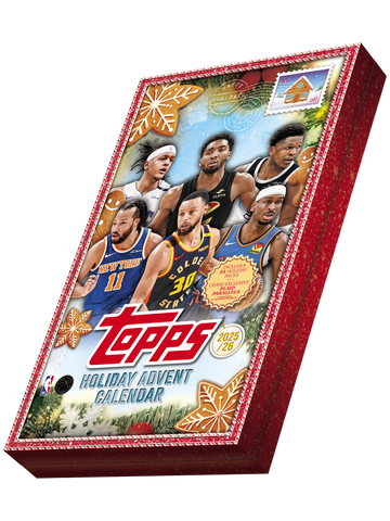 2025/26 Topps Holiday Basketball Countdown Calendar, Box *RELEASES 10/30*
