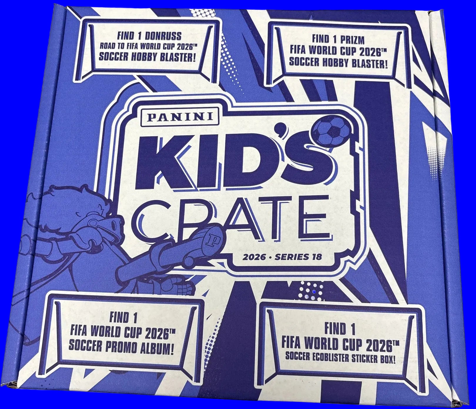 2026 Panini Kid's Crate Series 18 World Cup Edition Soccer Hobby, Box